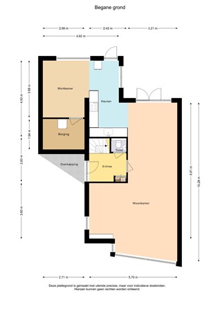 Floorplan - het Waterland 62, 8302 XD Emmeloord